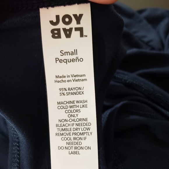 ☀ Joy Lab Navy Pullover Sleeveless Fitness Tank Top - Picture 4 of 6